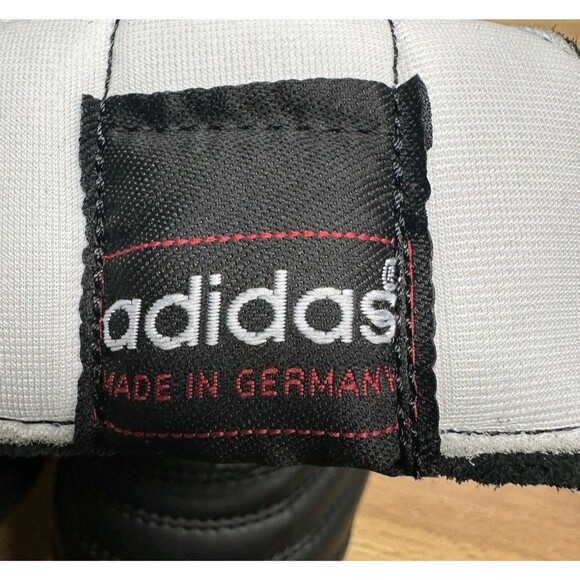 Adidas Copa Mundial Leather Soccer Cleats Black Made In Germany 015110 Size 10 - Picture 6 of 10